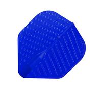 L-style L1 Standard Dart Flights - EZ DIMPLE - Blue - 1 Set (3 Flights)