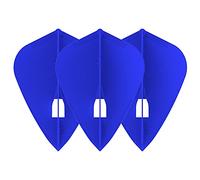 L-Style L4 PRO Kite Shape Dart Flights Extra Durable Set - Blue…