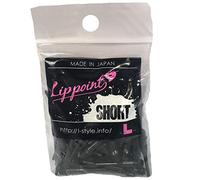 L-style Lippoint - Soft Tip Dart Points - Short - Black - 100 Count