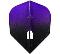 L-Style LS499 L-Flight Pro | Champagne Dart Flight Pro in Standard Shape with Two Tone Gradient, L3, Purple/Black