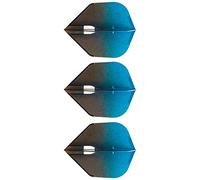 L-Style LS501 L-Flight Pro | Champagne Dart Flight Pro in Standard Shape with Two Tone Gradient, L3, Blue/Black