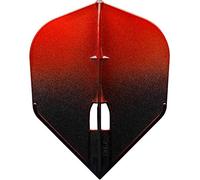 L-Style LS502 L-Flight Pro | Champagne Dart Flight Pro in Standard Shape with Two Tone Gradient, L3, Red/Black