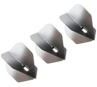 L-Style LS503 L-Flight Pro | Champagne Dart Flight Pro in Standard Shape with Two Tone Gradient, L3, Silver/Black