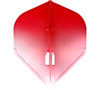 L-Style LS509 L-Flight Pro | Champagne Dart Flight Pro in Standard Shape with Two Tone Gradient, L1, Red/White