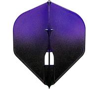 L-Style LS512 L-Flight Pro | Champagne Dart Flight Pro in Standard Shape with Two Tone Gradient, L1, Purple/Black