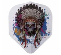 L-Style Thor-Sports EZ L1 Flights SD Chief Skull Ver.1 in Black or White Clear White