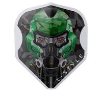 L-Style Thor-Sports L-Flight EZ L1 Clear White, Berry Van Peer Ver.4, Made in Japan (Type-B Green F11031)