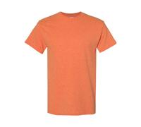 Gildan Men's Heavy Cotton T-Shirt in Pale Orange | Size: Large Gildan Pale Orange L
