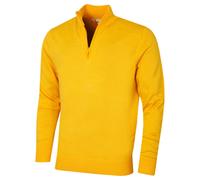 (L, Sunshine) Calvin Klein Mens 2026 Campus 1/2 Zip All Season Easy Care Sweater