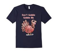 (L) Thanksgiving Decor Gifts T-Shirt Turkey Gobble-Father's Day