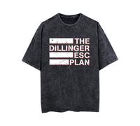 (L) The Dillinger Escape Plan Logo Fan Art Vintage T-shirt