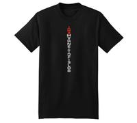 (L) The Magnetic Fields Skinny Tie T-shirt S