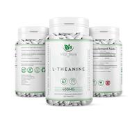 L-Theanine - 120 Vegan Tablets 400MG - 4 Months Supply - High Strength Nootropic l theanine Gluten & Cruelty Free - Pure Green Tea Extract L-Theanine for Nootropic Function