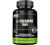 L-Theanine 200 mg - 120 Vegan Tablets - 4 Months Supply - Amino Acid Supplement for Daily Mental Calm and Clarity - by MZ