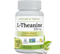 L-Theanine 200mg Super Value Size - 365 Vegetarian Capsules