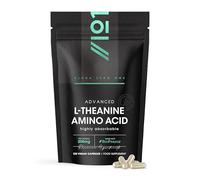 L-Theanine 200mg with BioPerine - 120 Vegan Capsules - Highly Bioavailable - Resealable and Recyclable Pouch - 6 Months Supply by Alpha01