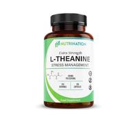 L Theanine 400mg Capsules - 99.6% Pure L-Theanine | 5 Months Supply - 150 Capsules | Supports Relaxation & Focus, Promotes Calm | Zero Additives, Vegan & Non-GMO | GMP - Certified, Lab Tested