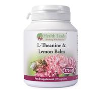 L-Theanine and Lemon Balm 175mg 90capsules | No Binders or Excipients | 3 Months Supply |Non-GMO | Clean Label | Made in Wales