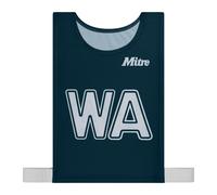 (L, Tidal Teal) Mitre Unisex Adult Training Bib (Pack of 7)