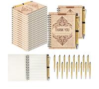 L-TIMEYUU 20 Sets Thank You Gifts for Women Man Colleagues, Apreciation Gits Indude Mini Spiral Pocket Notepads and Motivational Ballpoint Pen Git for Team Coworker