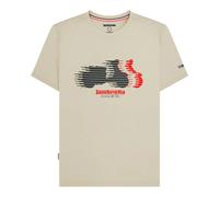 (L, Tofu) Lambretta Mens Scooter Blur T-Shirt