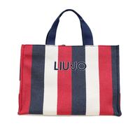 L Tote Striped Canvas - female - Liu Jo - Shopping Bags - Multicolor - ONE SIZE - Bags ONE SIZE