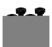 L Track Rail Kit, Lug Threaded Stud Nut Fitting Set, Secure Tie Down Anchoring System for Trucks Aircraft Garage Trailers Storage Shelves Workshop Utility Vehicle Cargo Control Replacement Use