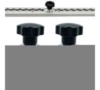 L Track Rail Kit, Lug Threaded Stud Nut Fitting Set, Secure Tie Down Anchoring System for Trucks Aircraft Garage Trailers Storage Shelves Workshop Utility Vehicle Cargo Control Replacement Use