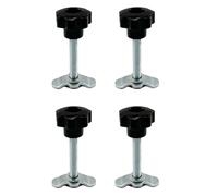 L Track Studs - Heavy Duty Fixing Point - Ergonomic Non-Slip Rail Accessory, Versatile for Vehicle, Airplane, Garage, Car, Truck