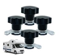 L Track Tie Down - Lug Threaded Stud Nut Fitting Tie Down | L Tracks Rail Lug Threaded Stud Nut Fitting TieDown | Ergonomic Rail Part Replacement Accessories For Trucks Car Garage Airplane Warehouses