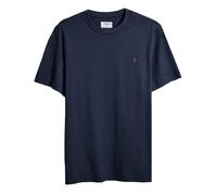 (L, True Navy) Farah Mens Logo Regular T-Shirt