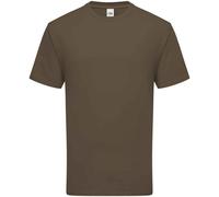 (L, Truffle Brown) Fruit Of The Loom Mens Ringspun Premium T-Shirt