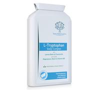 L-Tryptophan 220mg - 120 Capsules/Sleep Complex with Added Lemon Balm, Chamomile, Magnesium, Niacin & Vitamin B6 - Natural Alternative to Melatonin / 4 Month Supply - Made in The UK