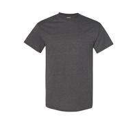 Gildan Men's Heavy Cotton T-Shirt in Dark Grey | Size: Large Gildan Dark Grey L