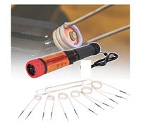 L-Typed Magnetic Induction Heating Kit, Induction Heater Coils,Flameless Heating Tool, Handheld Bolt Removal Rusty Screw Removing Tool,Black (Black)