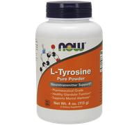L-Tyrosine, 100% Pure Powder, 4 oz (113 g) - Now Foods