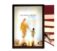 L-uminworks Jesus Lamp, 4D Painting Jesus Night Light, Miraclelamp Jesus Light Up Picture, Led Handcrafted Christian Night Light, L-umin Works Light Up Your Nights for Christian Wall Art Gi-ft