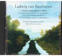 L. V. Beethoven - 3 Sonatas Pour Piano Et V
