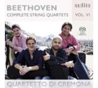 L.V. BEETHOVEN/QUARTETTO DI CREMONA: BEETHOVEN: COMPLETE STRING QUARTETS 6 - CD