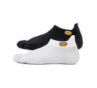 (L) Vibram Five Fingers Ankle Socks Short Toe Breathe Trainers Low Cut Twin Pack