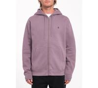 Single Stone Zip Hoodie in Vintage Violet