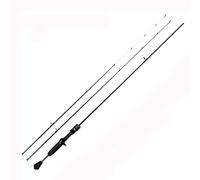 L.W 0.6-8g UL Fishing Rod Casting Spinning Rod Ultralight Carbon Fiber Hollow + Solid 2 Tips Bait Casting Rods (Casting 1.8m)