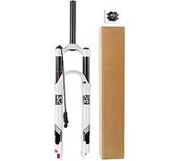 L&WB Mountain Bike Suspension Air Front Wheel Fork 26 27.5 29 Inches, Magnesium Alloy 1-1/8"Straight Fork MTB Bicycle Front Fork Spring Travel 140 Mm,wire controlA,29inch