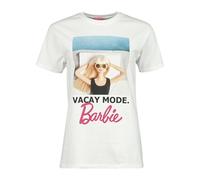 (L, White) Barbie Unisex Adult Vacay Mode T-Shirt