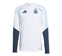 (L, White/Blue) Adidas Mens Tiro 26 Argentina Slim Top
