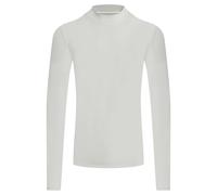 (L, White) Craghoppers Mens Mock Neck Long-Sleeved Golf Top