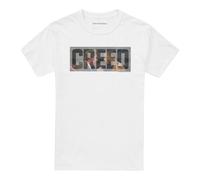(L, White) Creed Unisex Adult Pep Talk T-Shirt