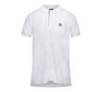 (L, White) Diesel Mens T-Harry Zip Neck Polo Shirt