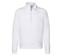 Fruit Of The Loom Mens Premium Zip Neck Heather Sweatshirt / N/A N/A PC5843