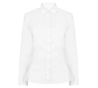 Henbury Womens/Ladies Modern Long Sleeve Oxford Shirt PC3833